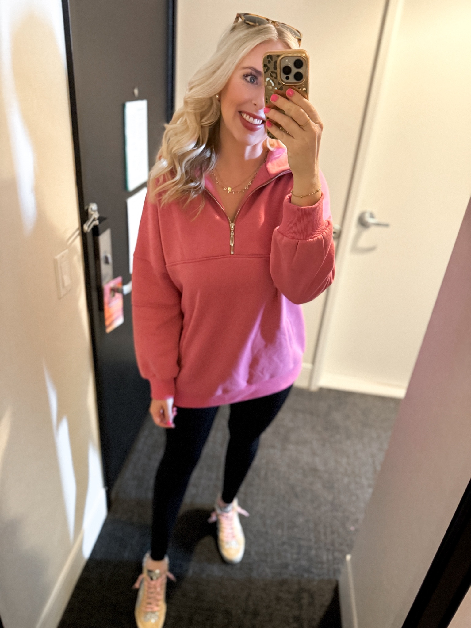 Outfit of the day, ootd, Amazon pullover, black leggings 

Medium 

#LTKSeasonal #LTKsalealert #LTKfindsunder50