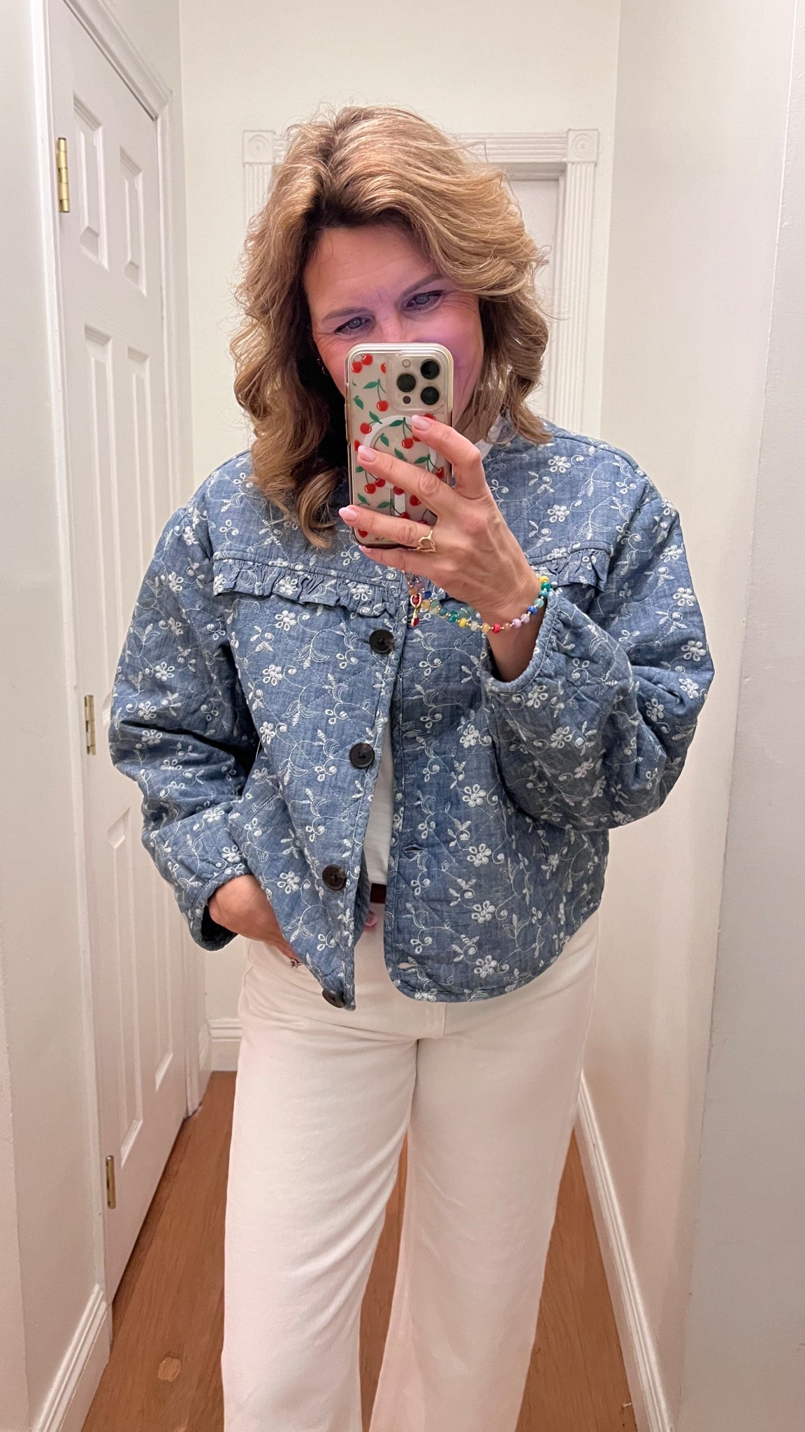 Quilted jacket from Walmart 💙

#LTKOver40 #LTKWorkwear #LTKootd