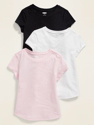 Short-Sleeve Tee 3-Pack for Toddler Girls | Old Navy (US)