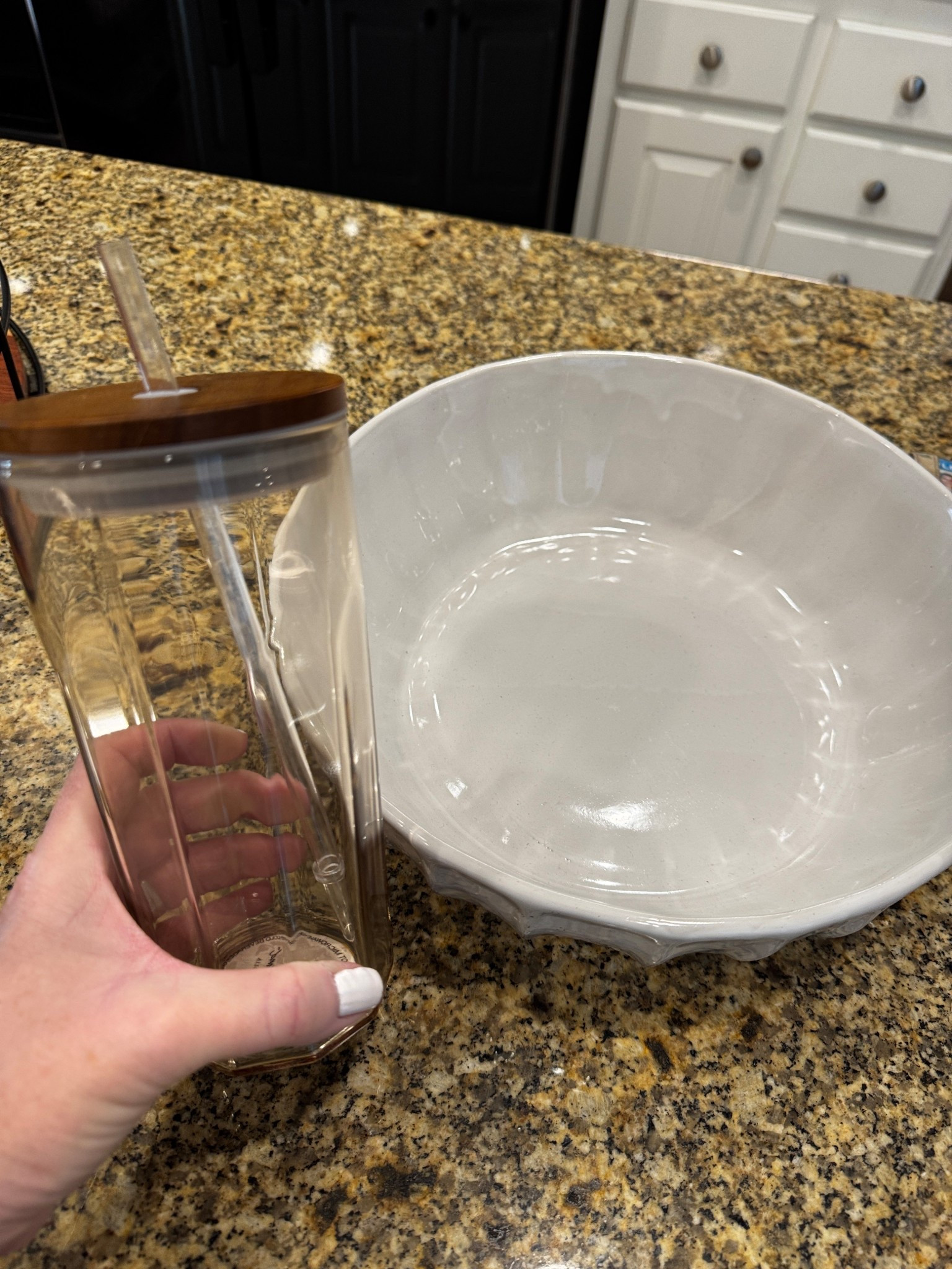 Target run with a few Hearth and Hand finds. I have been watching for this glass to restock so I grabbed it immediately. It comes in 3 color options. 

I also grabbed this beautiful serving bowl for under $30. 

#LTKHome #LTKmomlife #LTKFindsUnder50