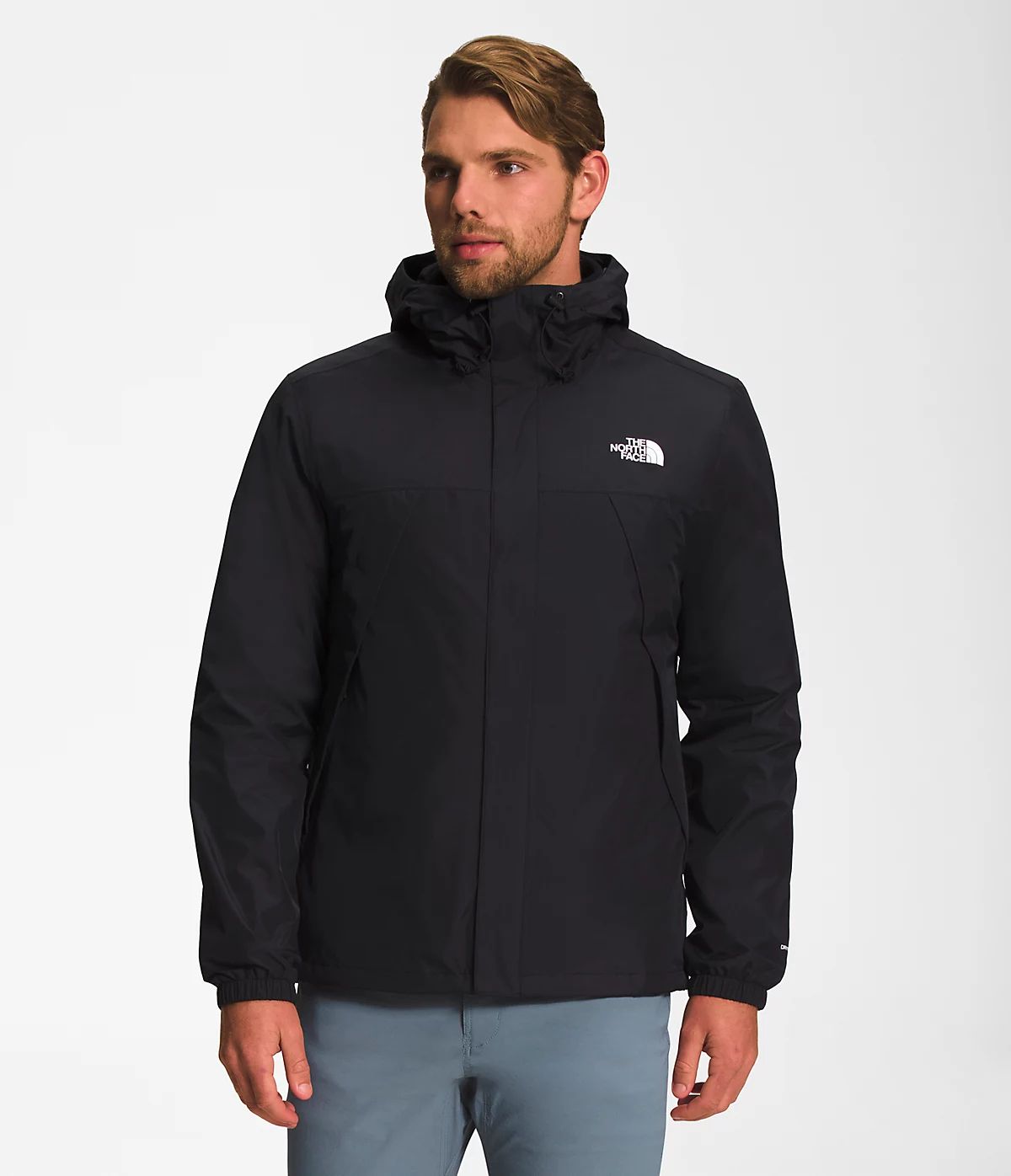 The North Face Men’s Antora Triclimate® Waterproof Jacket (Size: XXL): Black / Vanadis Grey | The North Face (US)