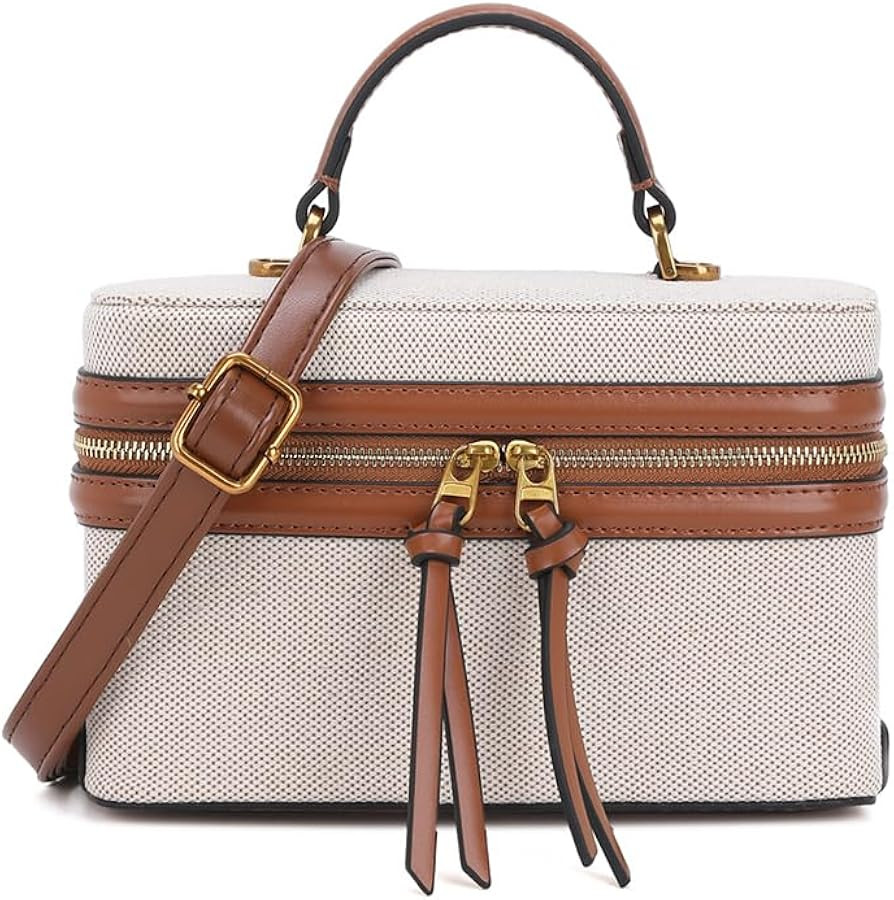 Classic Satchel Crossbody Purse for Women Chic Mini Box Purse, Women Crossbody Shoulder Bag | Amazon (UK)