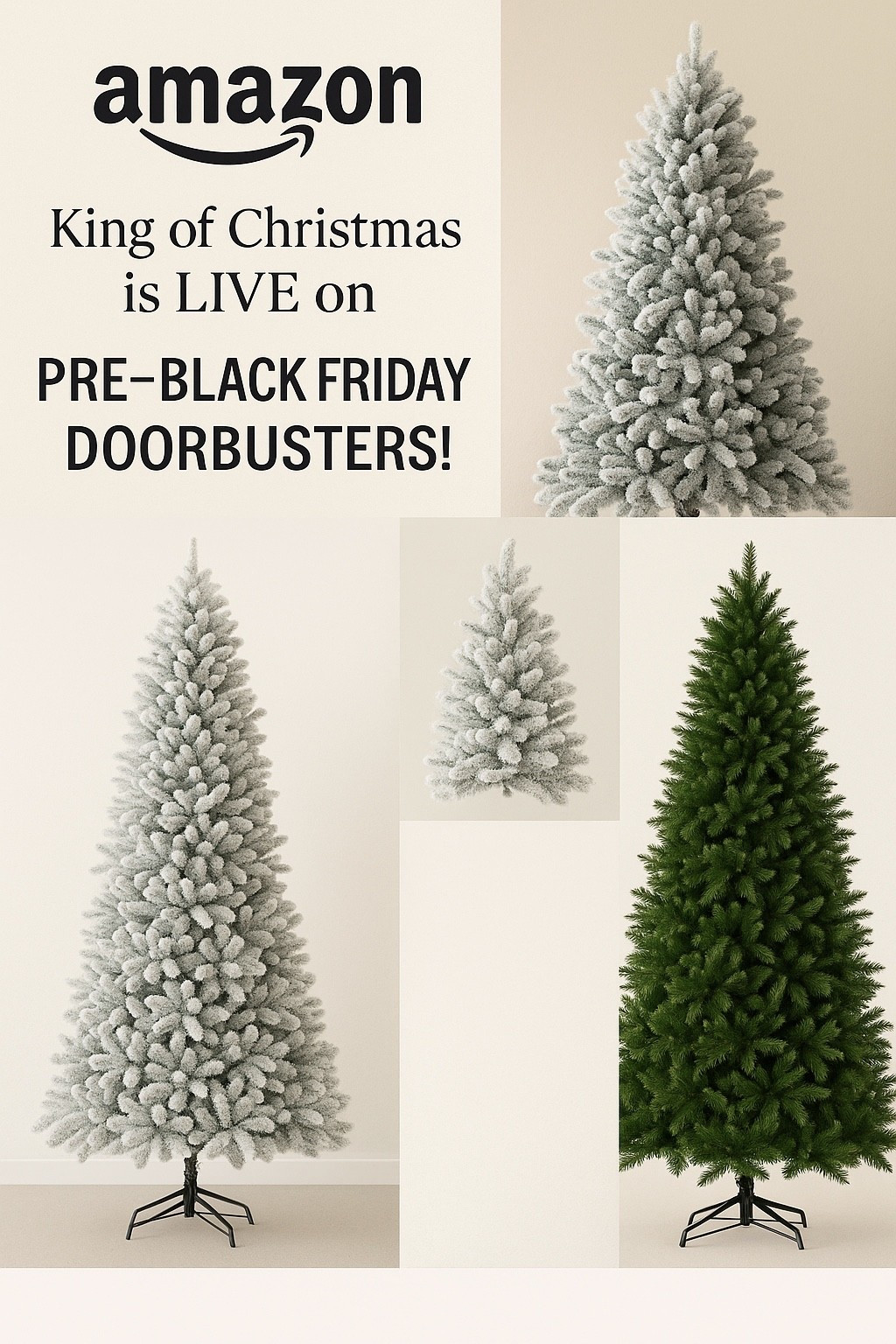 King of Christmas is LIVE on Amazon — Share These Pre–Black Friday Doorbusters!

#LTKCyberWeek #LTKHome #LTKSaleAlert