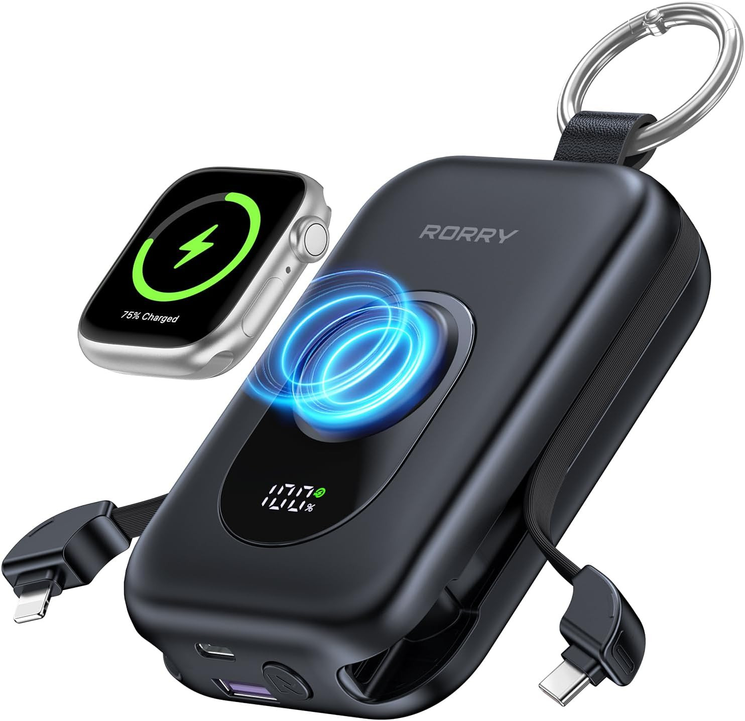 RORRY CharmGo Portable Charger, 20000mAh PD 30W Portable Charger Power Bank | Amazon (US)
