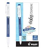 PILOT FriXion Fineliner Erasable Marker Pens, Fine Point, Blue Ink, 12-Pack (11467) | Amazon (US)