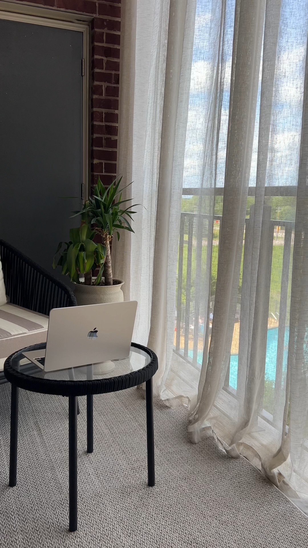 The perfect sheer linen curtain from Amazon-they let in just enough light but add just enough privacy ☀️ I have 4 panels in the color “linen” 🤍 Linked the exact ones 

#LTKHome #LTKFindsUnder100 #LTKSeasonal