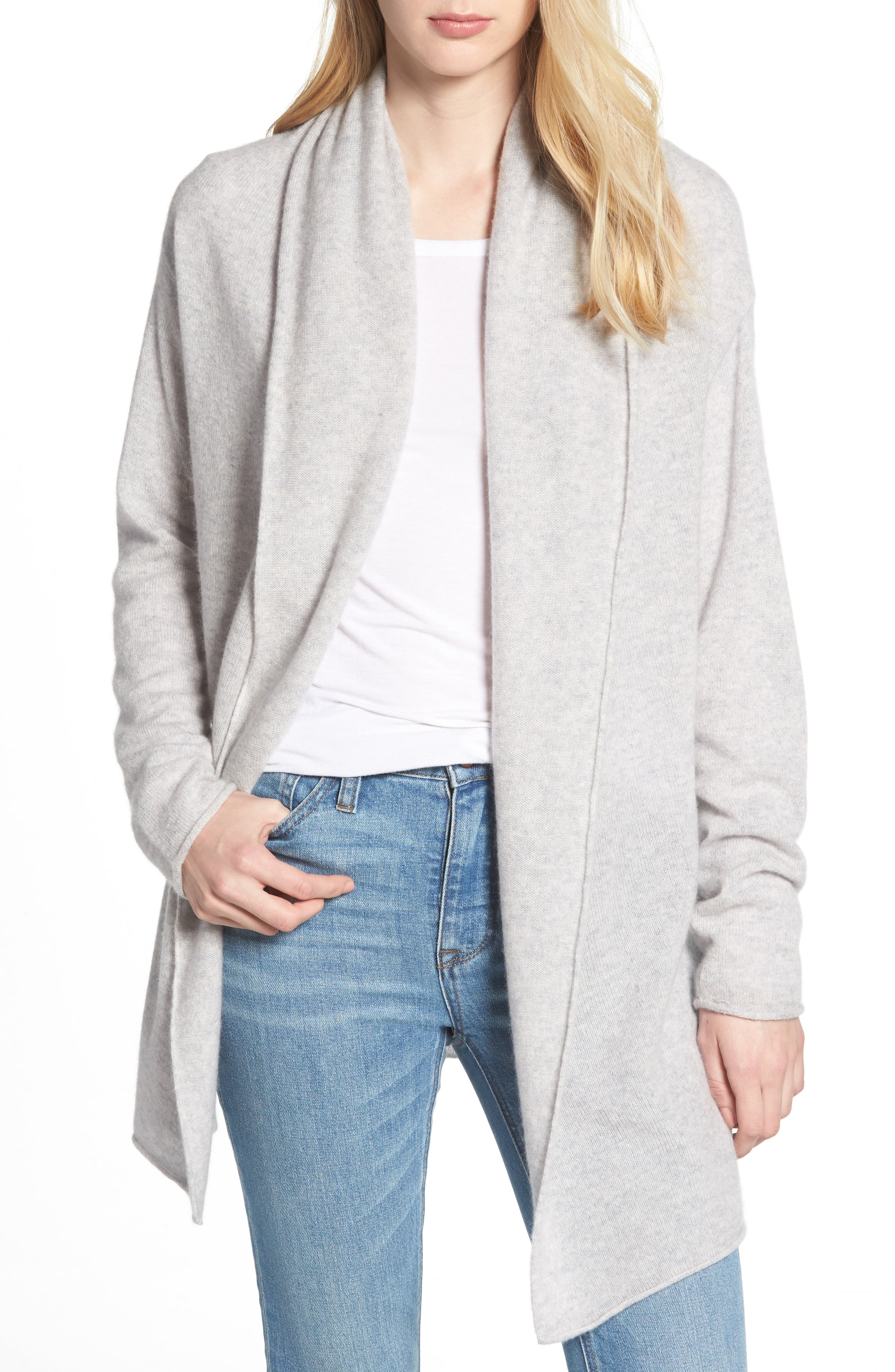 Halogen® Shawl Collar Cashmere Cardigan | Nordstrom