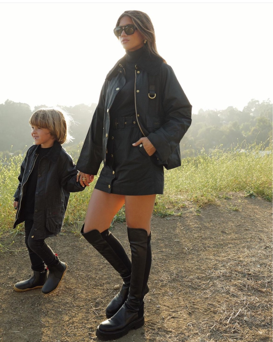 Loving Barbour waxed jacket for the whole fam 🖤

#LTKSeasonal #LTKkids #LTKstyletip
