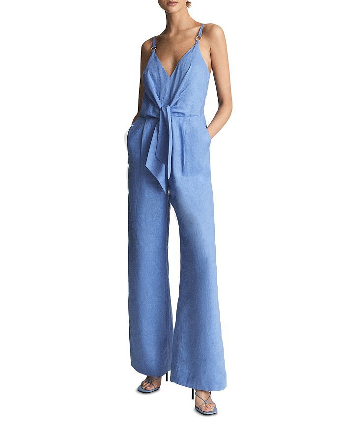 REISS Ana Kay Linen Jumpsuit Back to Results -  Women - Bloomingdale's | Bloomingdale's (US)