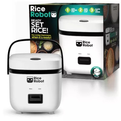 Gotham Steel 4-Cup Space Saving Rice Cooker with Ceramic Nonstick Inner Pot | Belk