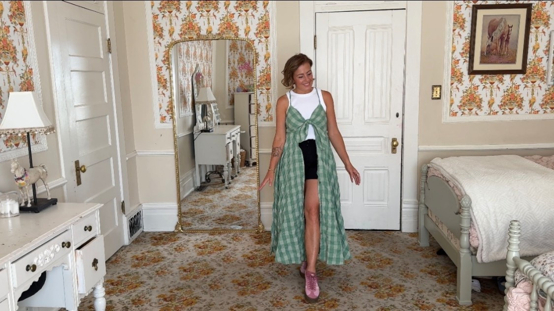 This dress is absolutely so fun to dress up or down! 🥰🩷

#LTKStyleTip #LTKSeasonal #LTKSaleAlert