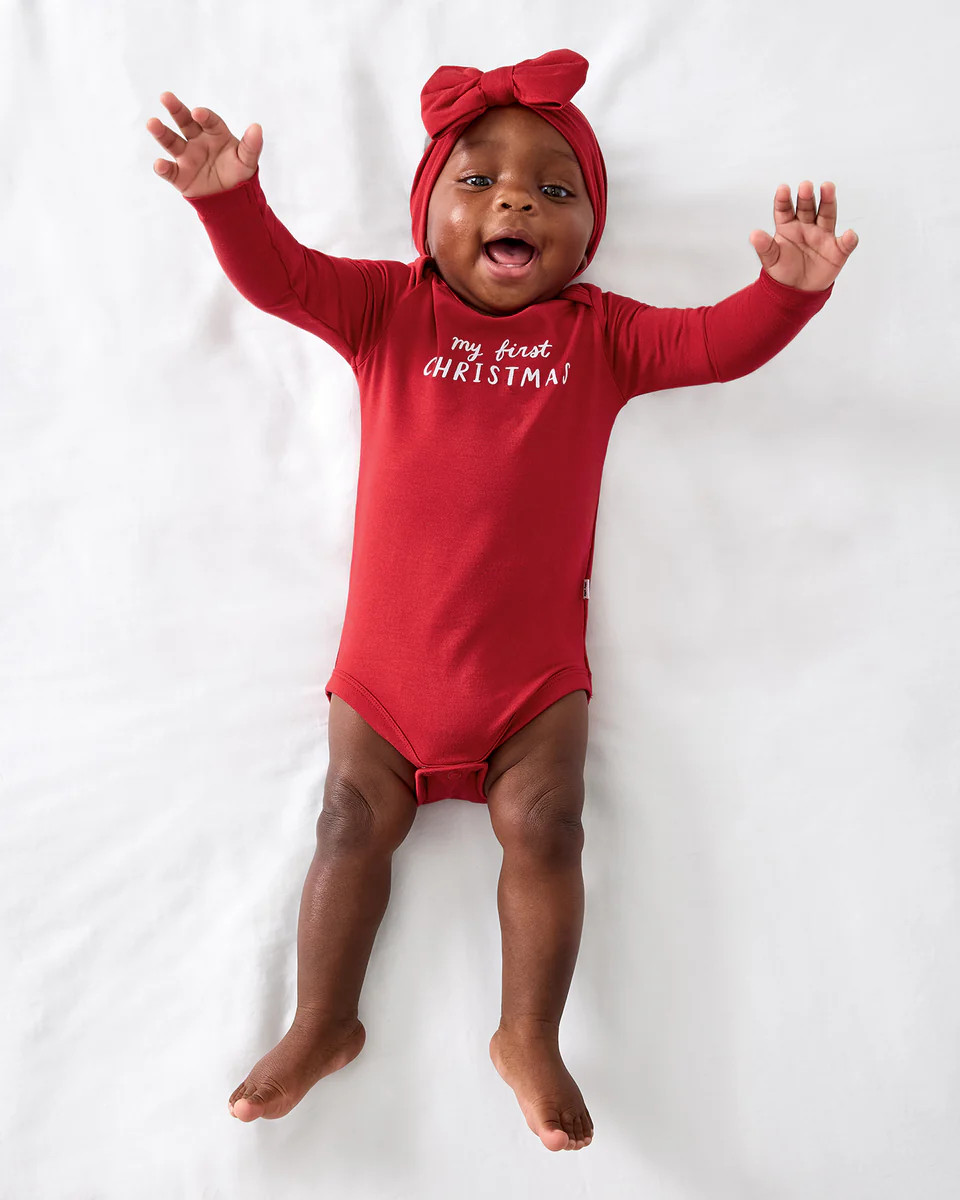 My First Christmas Bodysuit | Little Sleepies