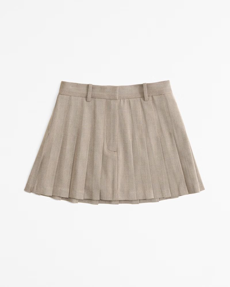 Women's Pleated Mini Skort | Women's Bottoms | Abercrombie.com | Abercrombie & Fitch (US)