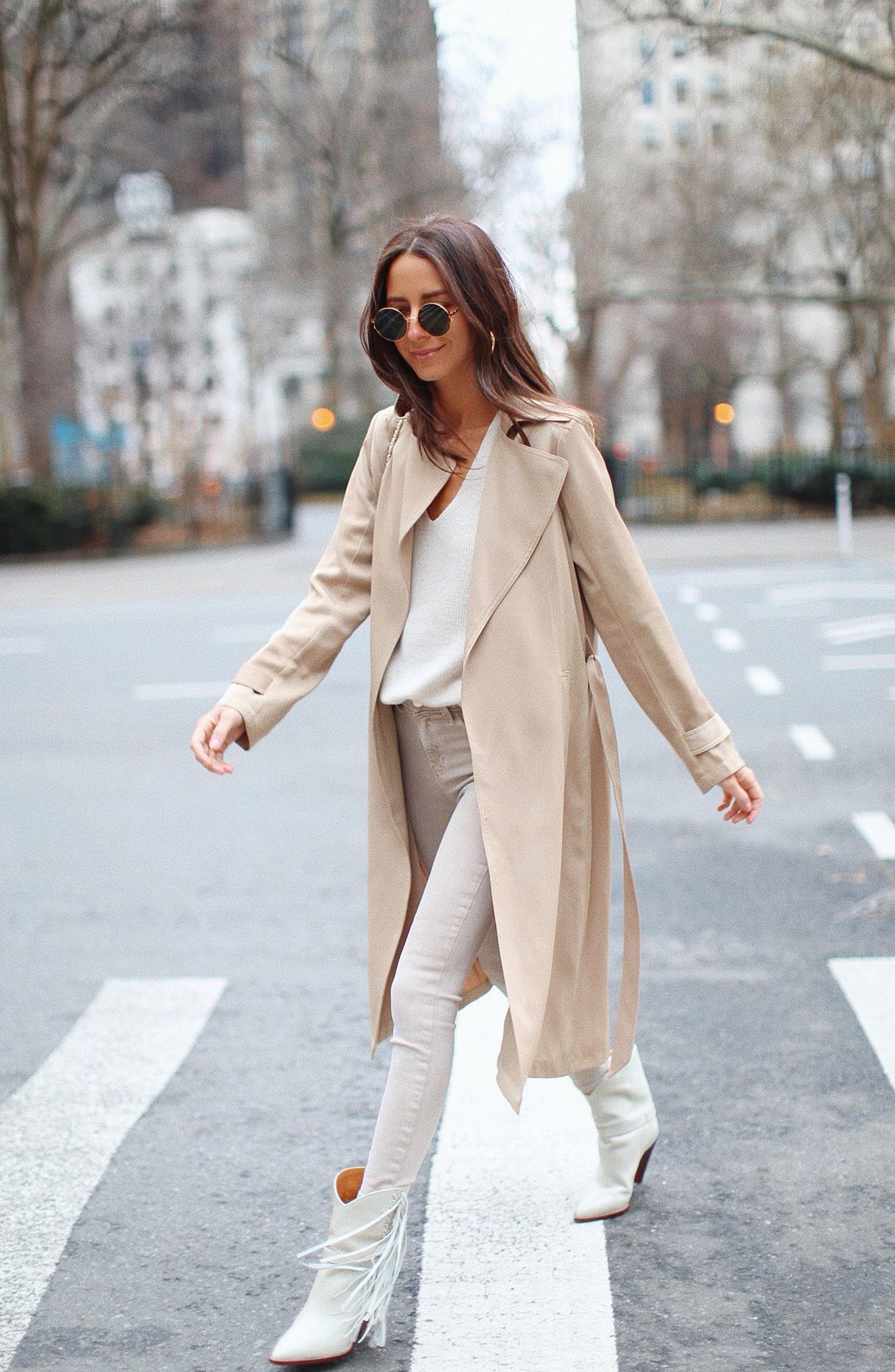 Pleat Back Trench Coat | Nordstrom