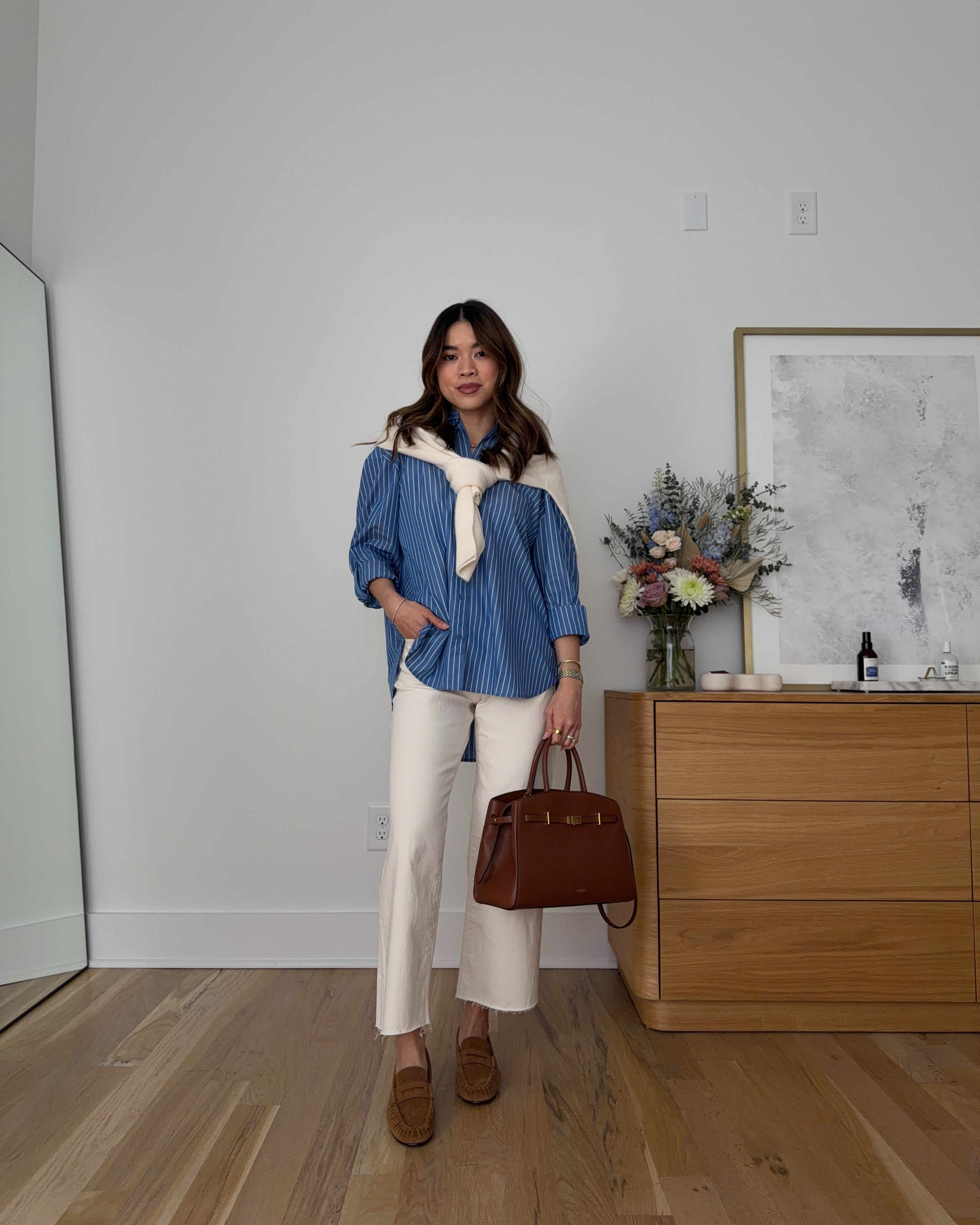  Sizing info:
• jeans size 24 petite 
• button up size XS
• sweater size small

petite fashion, get dressed with me, outfit inspiration, ootd, nashville outfit, Nashville influencer, petite style, vacation style, casual outfits, mom style, petite pants, spring outfits, spring outfit info, spring pants, spring outfit idea, spring top, spring bag, spring sweater, spring shoes, jeans, white jeans, white denim, everyday jeans, button down shirt, east coast spring, preppy outfit 

 

#LTKSeasonal #LTKPetite #LTKootd