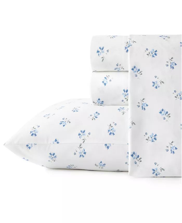 Stone Cottage Sketchy Ditsy Cotton Percale Queen Sheet Set & Reviews - Sheets & Pillowcases - Bed... | Macys (US)
