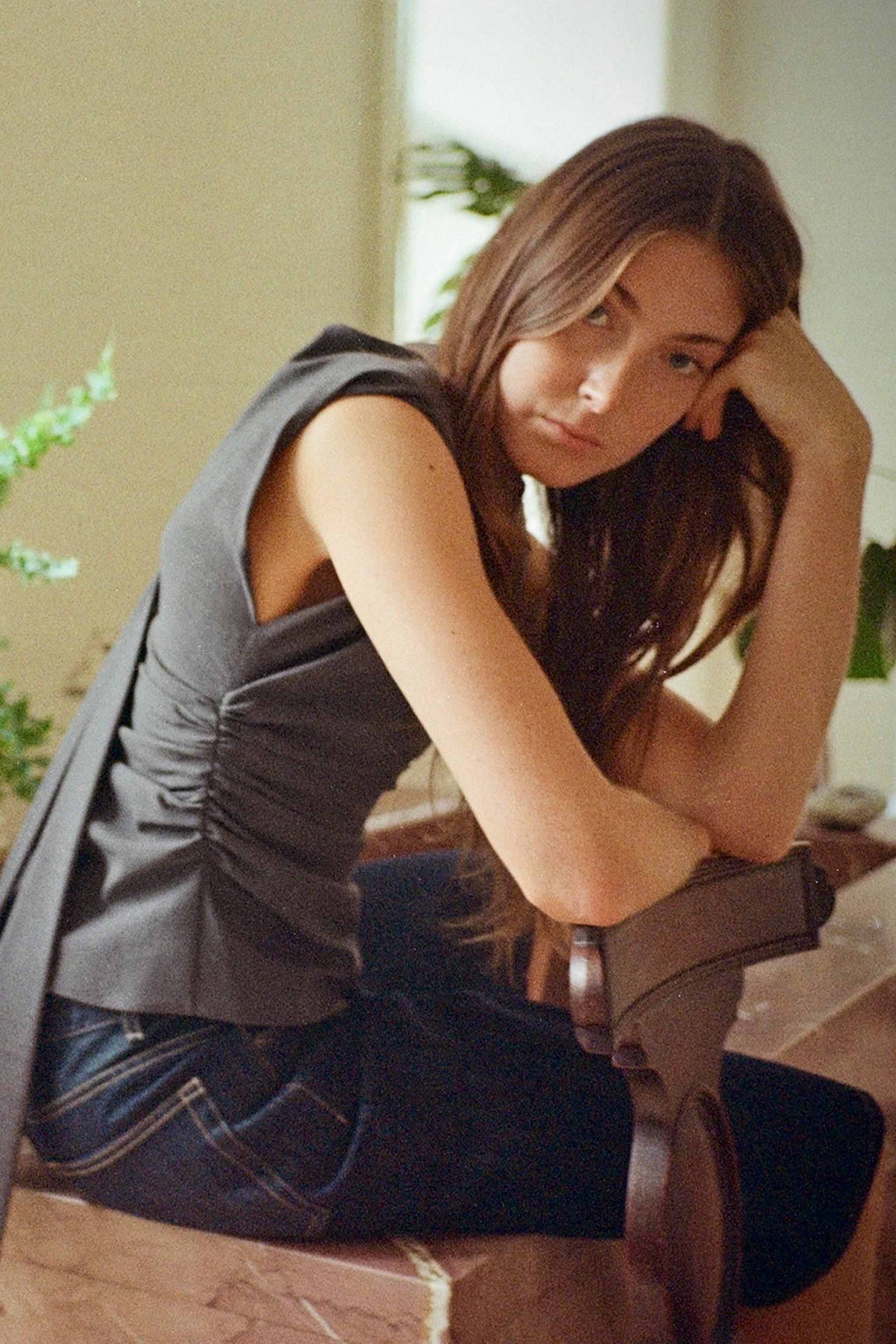 SHOULDER PAD TOP | Zara US