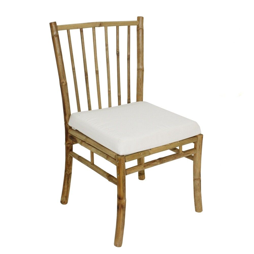 Bamboo Accent Dining Chair - Natural (Single) | Bed Bath & Beyond