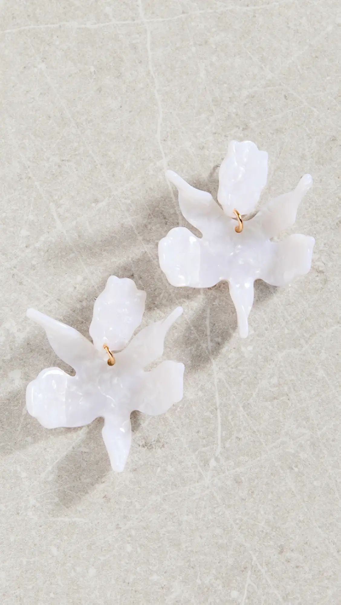 Small Paper Lily Earrings | Shopbop