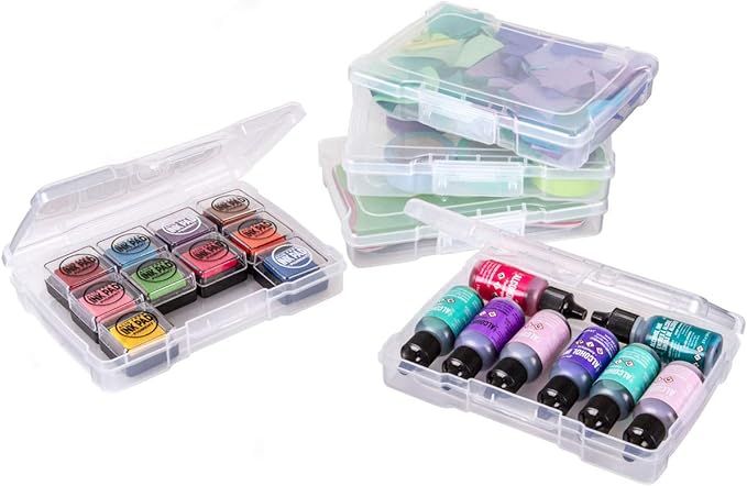 ArtBin 6946ZZ Photo & Craft Organizer 4" x 6" Box Set, [12] Plastic Storage Cases, Clear, Count | Amazon (US)