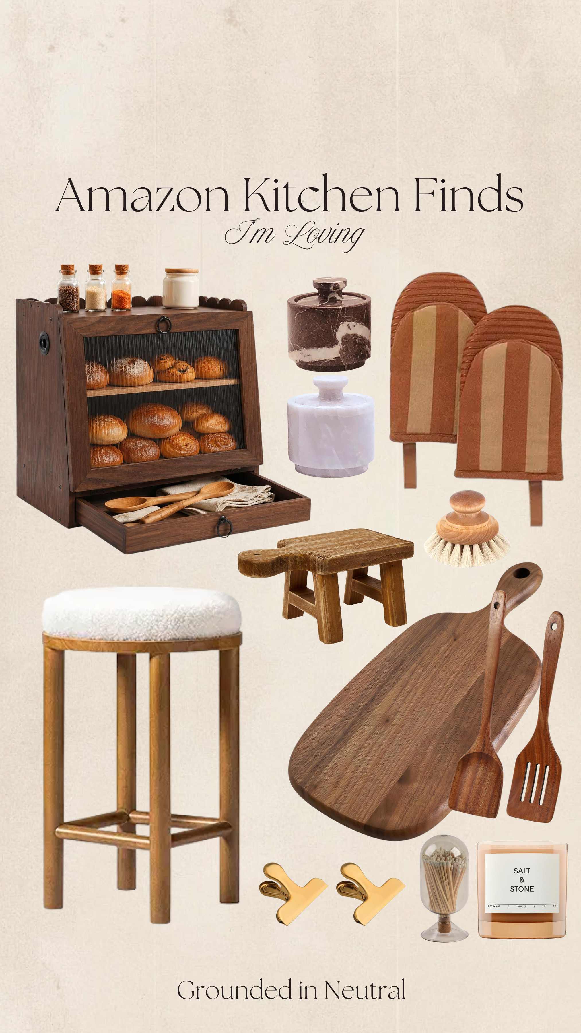 Amazon kitchen finds ✨🤎 How cute is this bread box? 🍞🥖

#LTKHome #LTKSaleAlert #LTKdayinmylife