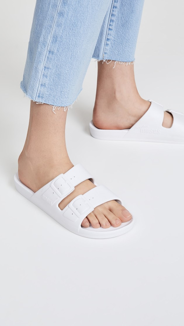 Moses Two Band Slides | Shopbop