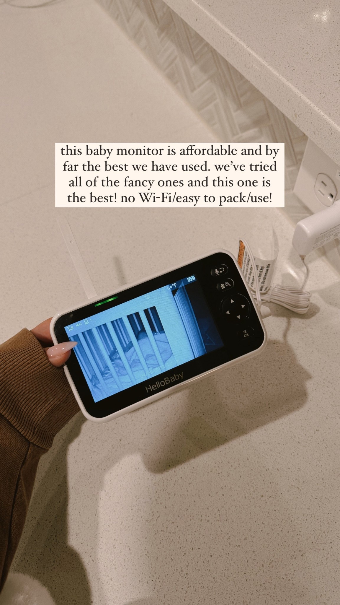 Our favorite baby monitor is on sale right now! It’s affordable and by far the best we have used. 🤍 No Wi-Fi & easy to pack!

#LTKSaleAlert #LTKBaby