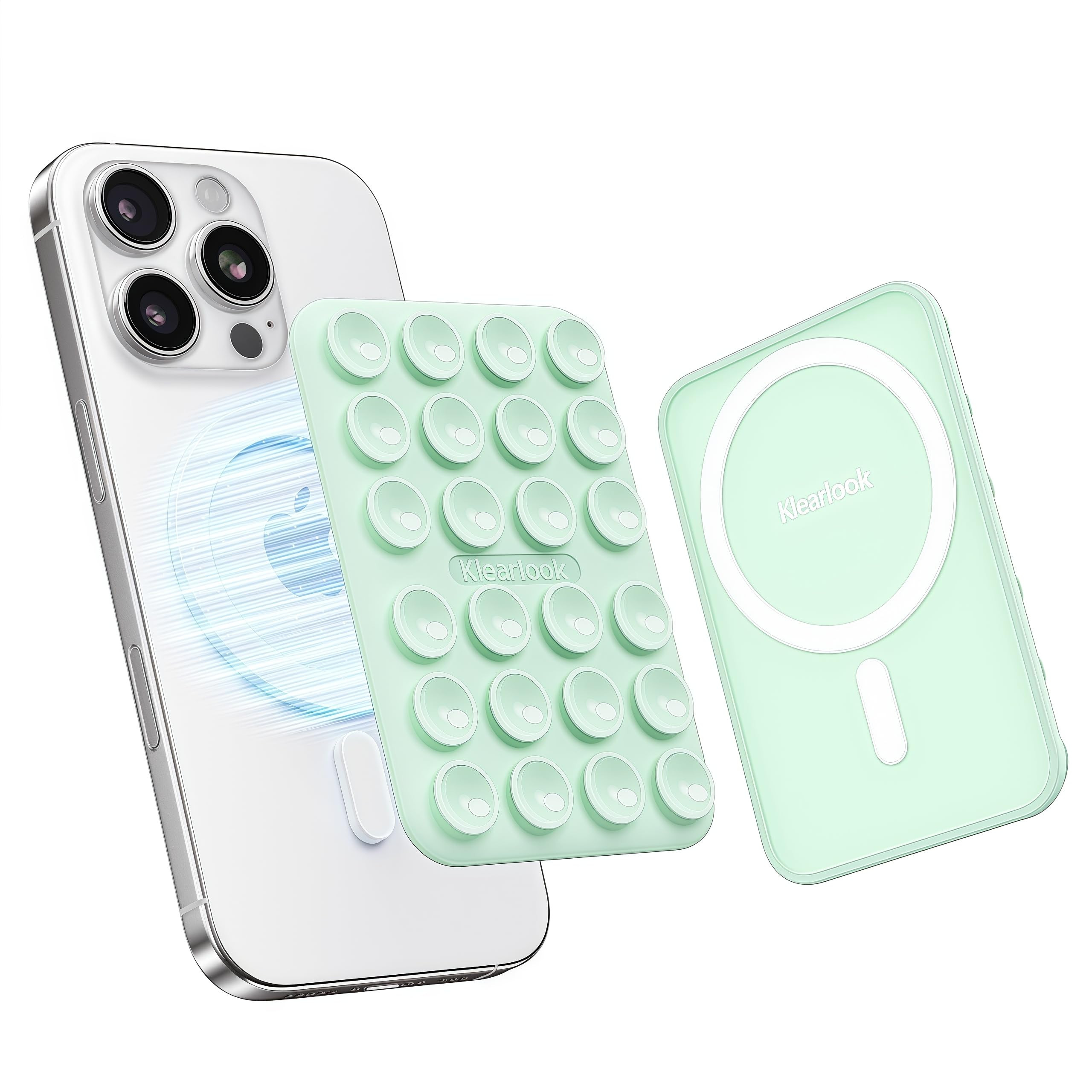 Klearlook Magnetic Suction Phone Mount for MagSafe Case, Removable Sticky Phone Grip Holder for H... | Amazon (US)