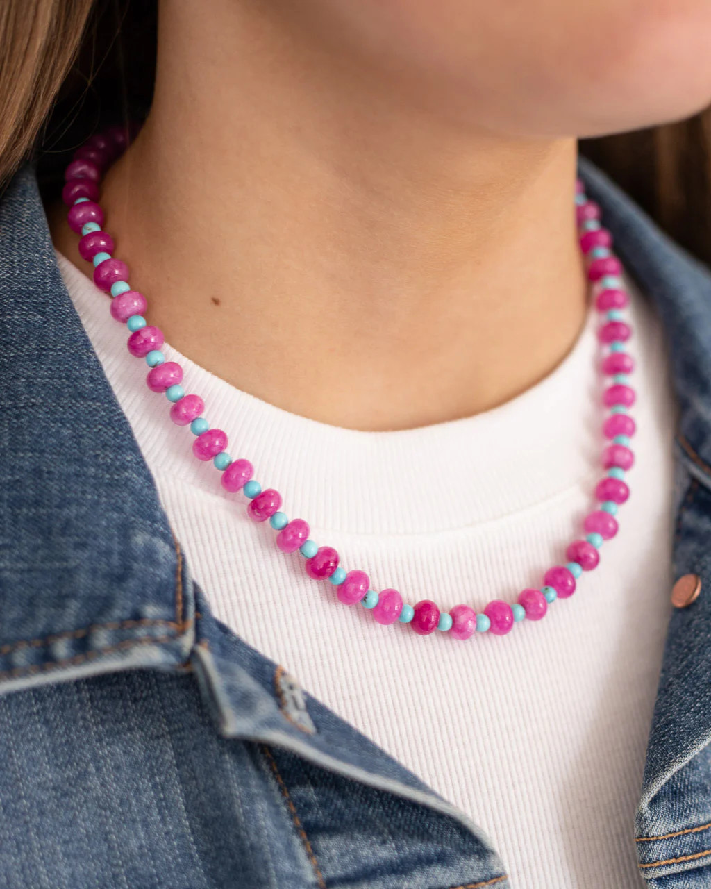 Fuchsia Lagoon Necklace | Kaleidoscope Living