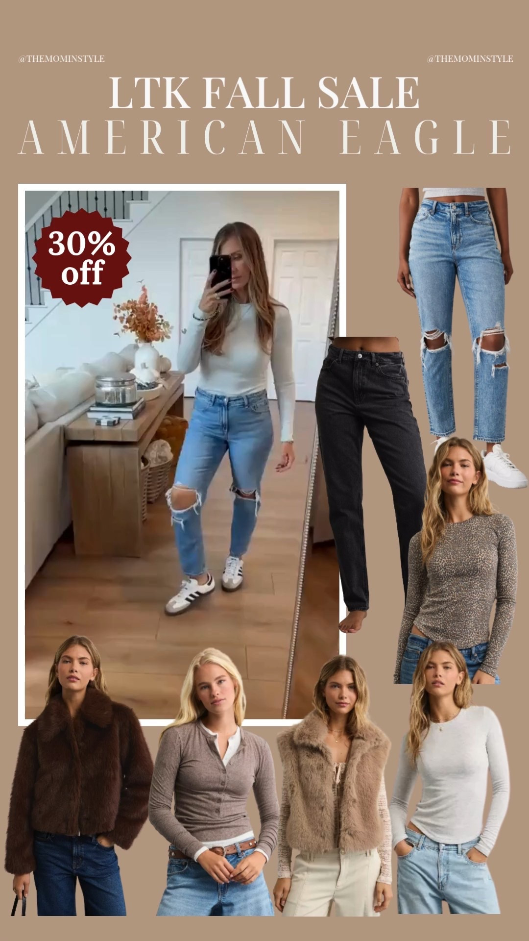 LTK FALL SALE AE 30% off 

#LTKFallSale #LTKSaleAlert #LTKFindsUnder100