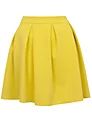 Closet Waffle Pleat Skirt, Lime | John Lewis UK
