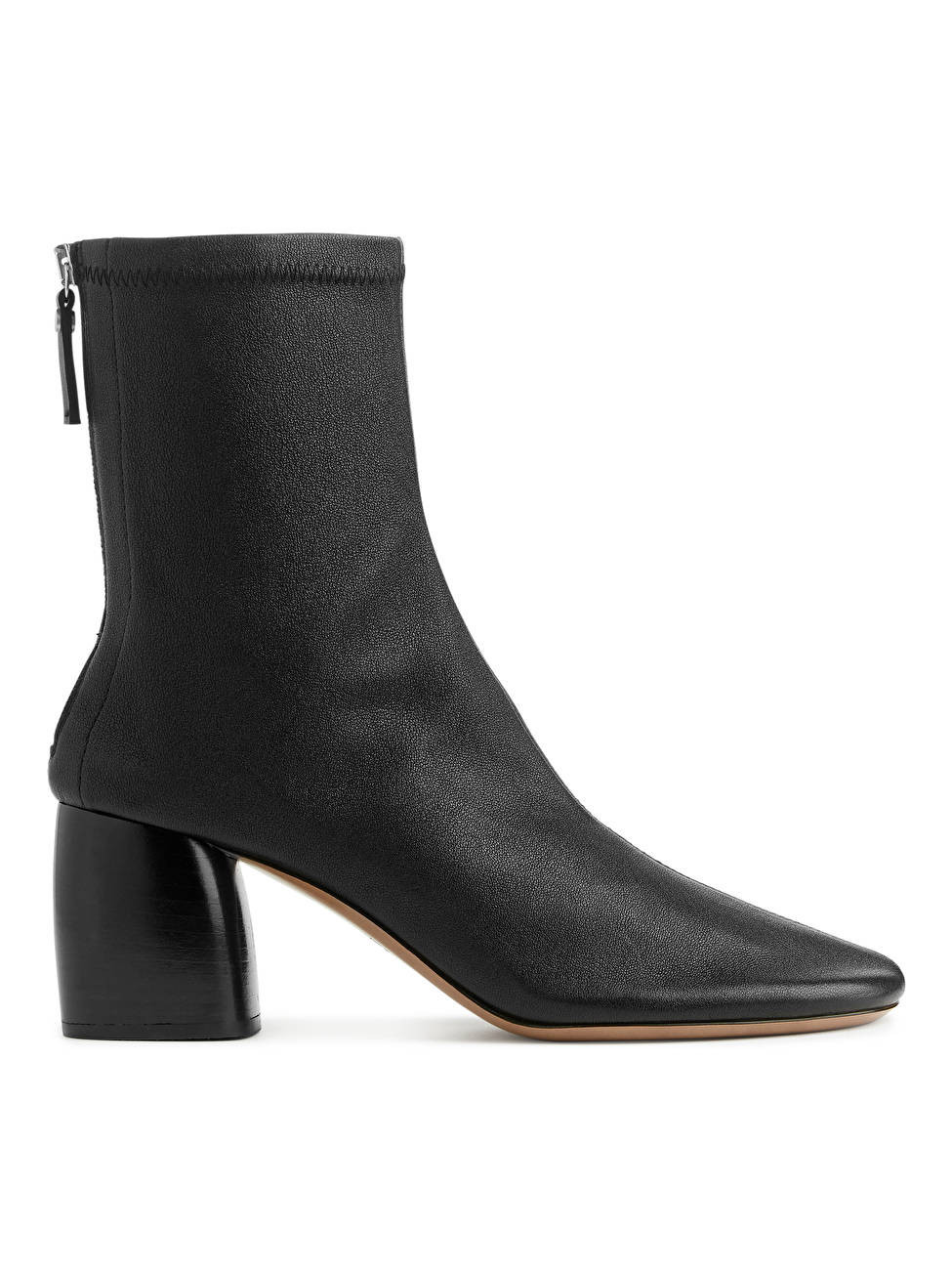 Stretch-Leather Sock Boots | ARKET (US&UK)