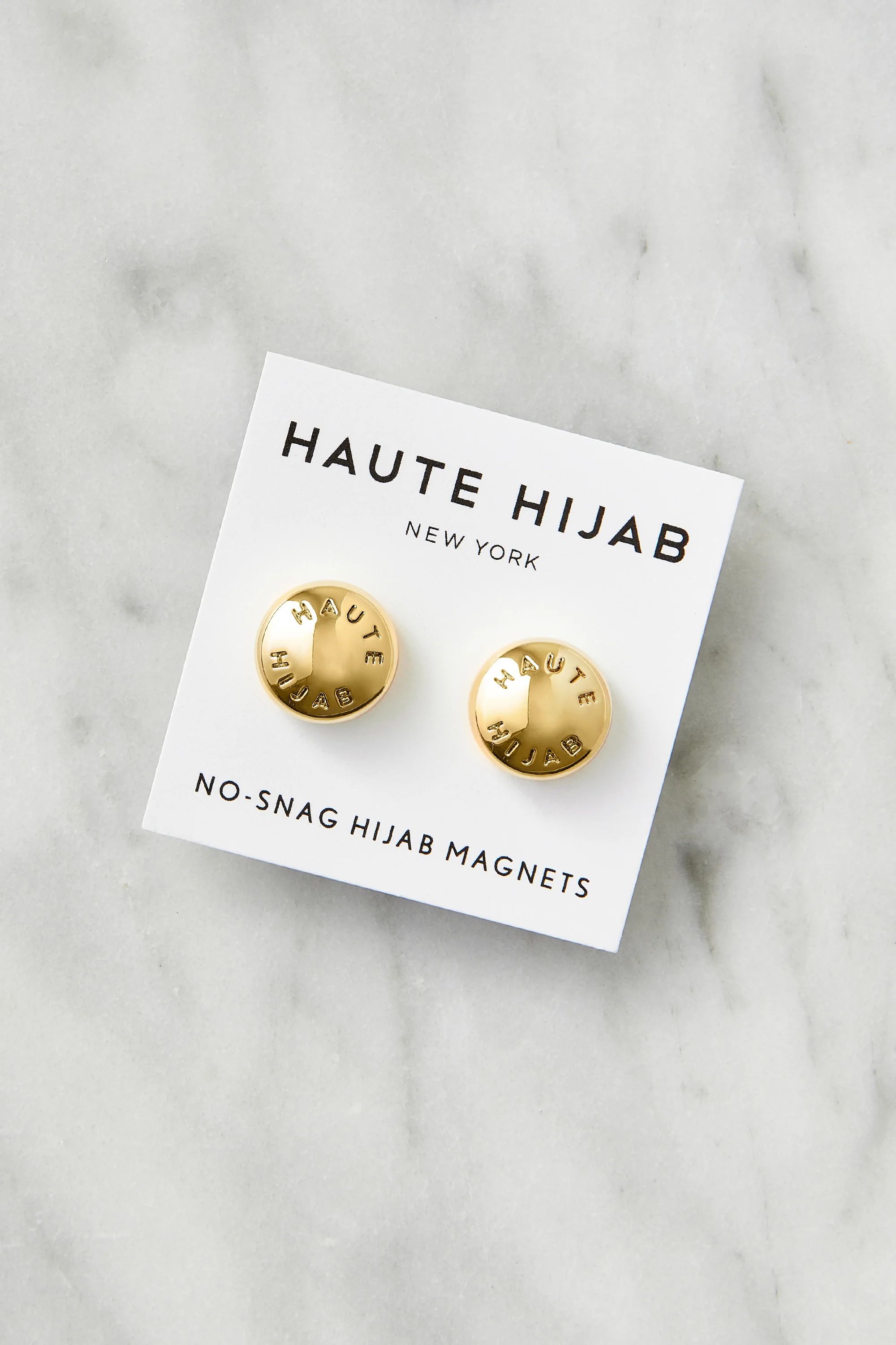 No–Snag Hijab Magnets - Gold | Haute Hijab