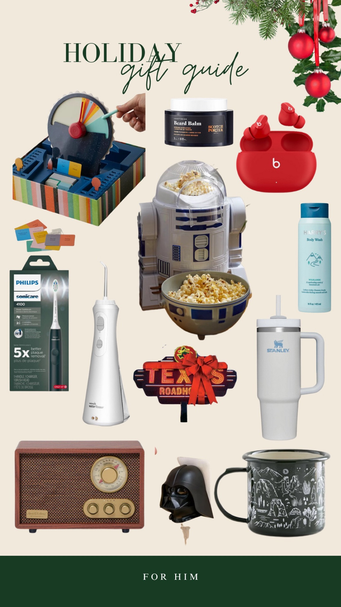 stocking stuffer ideas for him 🖤 games, tech accessories, men’s beauty and health 

#LTKGiftGuide #LTKSeasonal #LTKHoliday