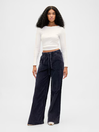 Mid Rise Corduroy Baggy Pants | Gap (US)