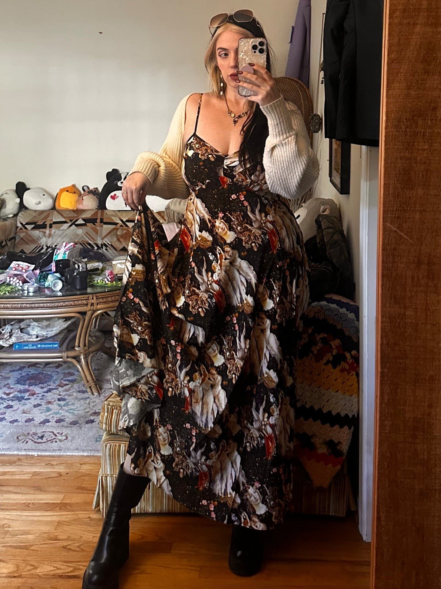 Fine art inspired slip dress by selkie 

#LTKMidsize #LTKSeasonal