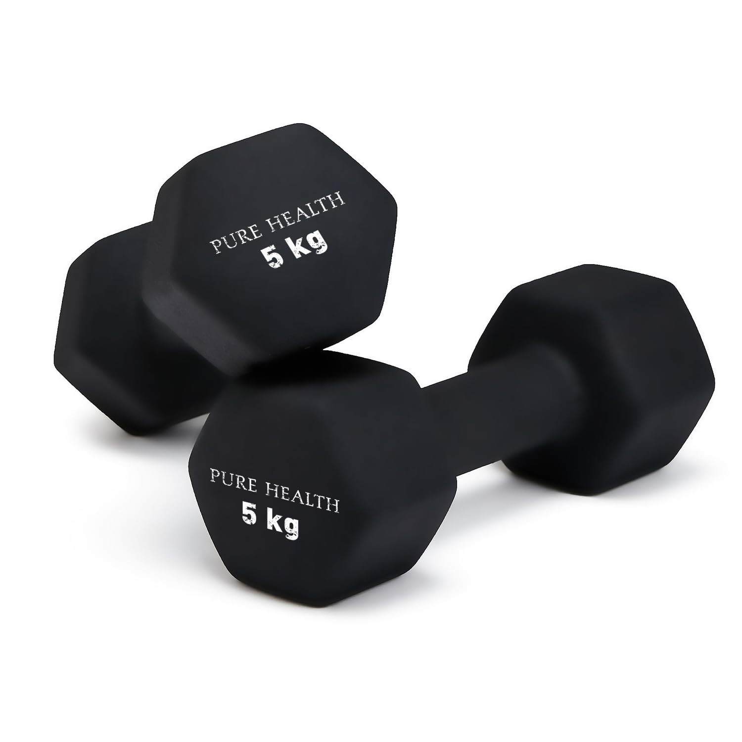 Neoprene Dumbbell Hand Weights Pair Home Exercise for Women Men Arm Pilates Dumbbells in 1kg 1.5k... | Amazon (UK)