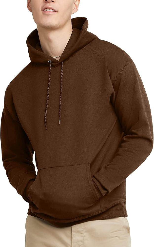 Hanes Men's Hoodie, EcoSmart Fleece Hoodie, Hooded Sweatshirt for Men | Amazon (US)