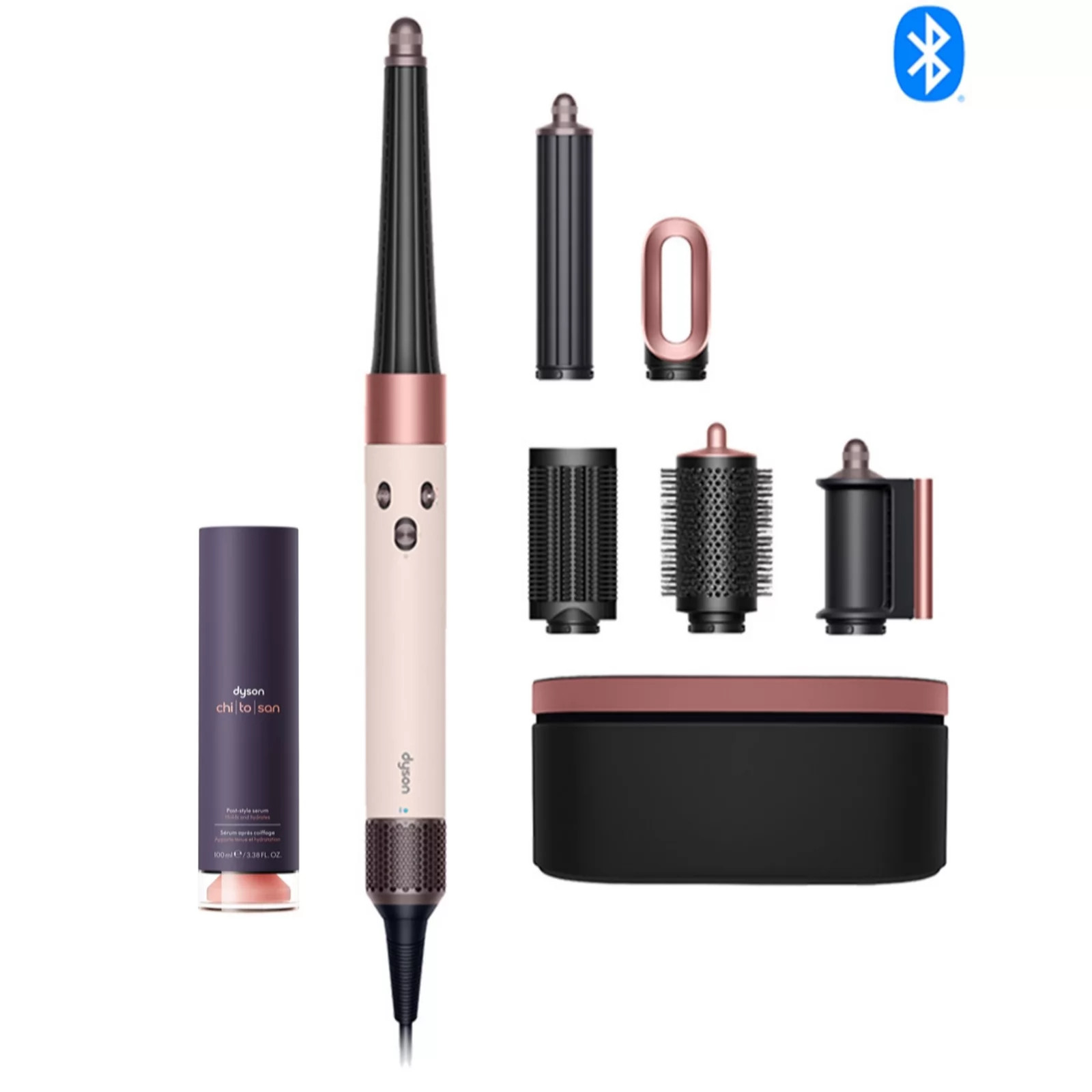 Dyson Airwrap i.d. Multi Styler with Case & Chitosan Serum - QVC UK | QVC UK