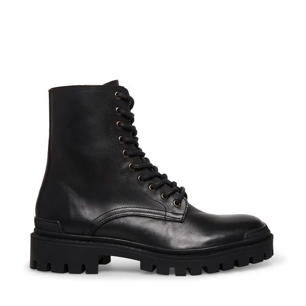 HALEN BLACK LEATHER | Steve Madden (US)