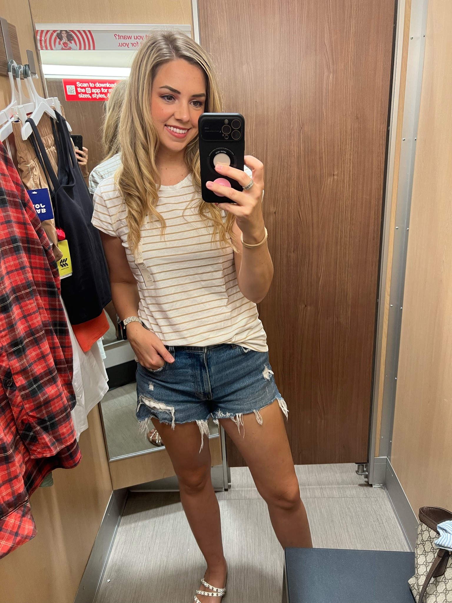 #target top in a size medium and such a great color for Fall// shorts in 29

#LTKfindsunder50 #LTKSeasonal #LTKstyletip