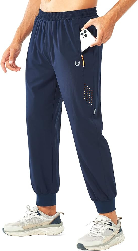 NORTHYARD Men's Athletic Running Pants Lightweight Workout Joggers Quick Dry Gym Sweatpants Activ... | Amazon (US)