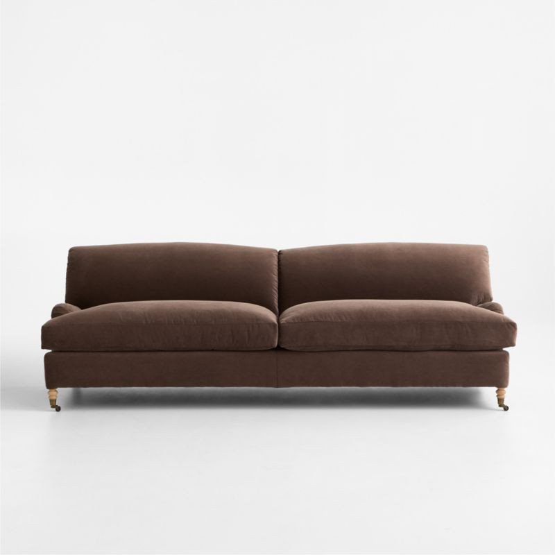 Whitby 95" English Roll-Arm Grande Sofa | Crate & Barrel | Crate & Barrel