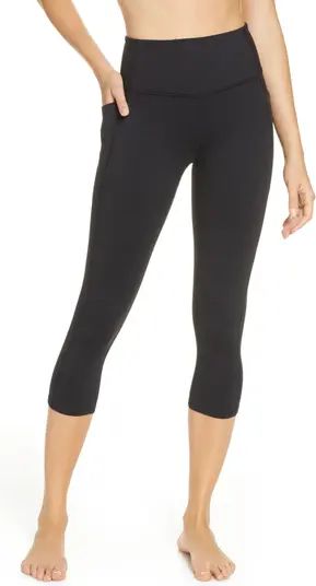 Live In High Waist Pocket Crop Leggings | Nordstrom