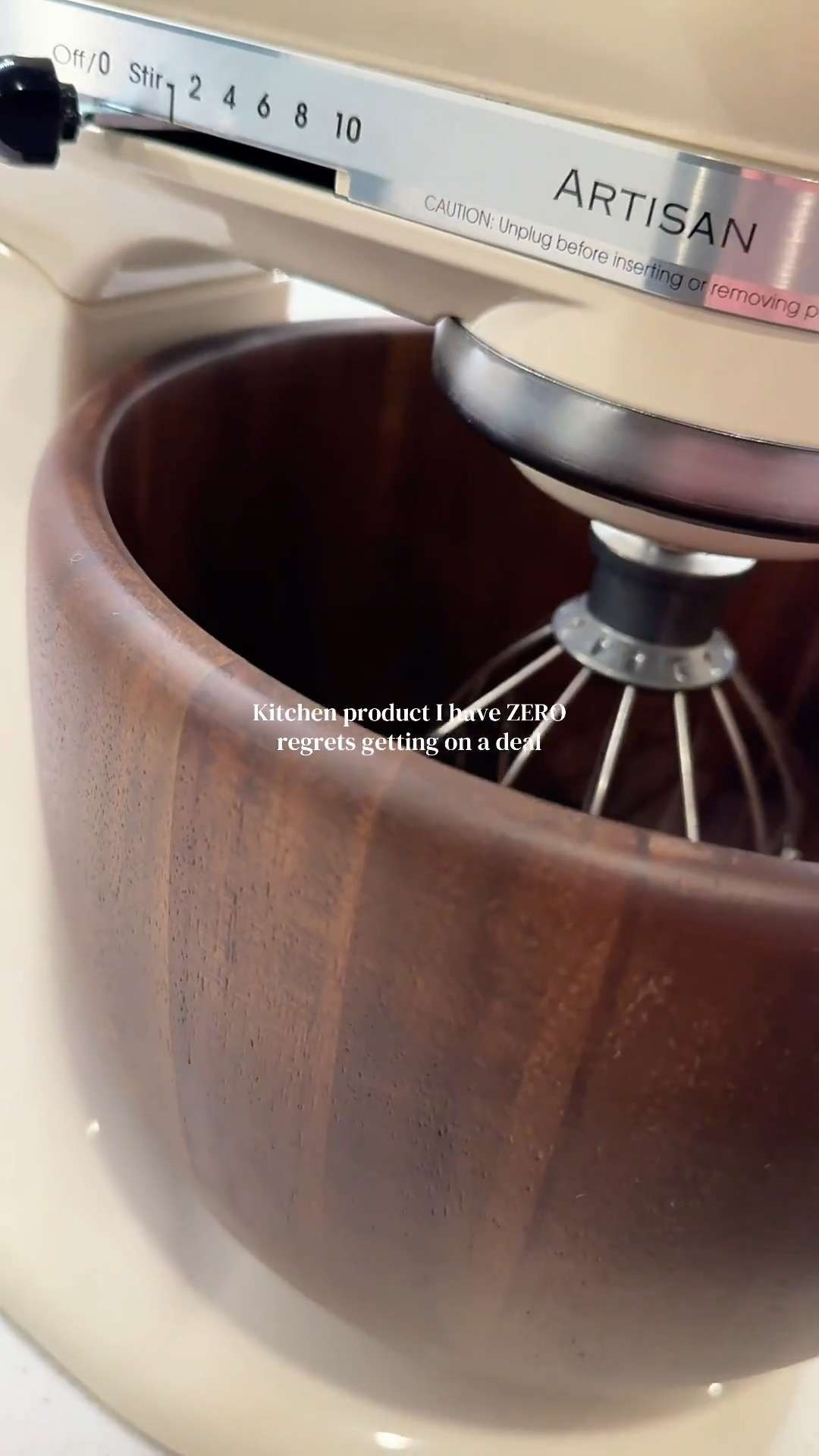 🥣 A wooden bowl upgrade for your stand mixer

 

 #LTKfoodie #LTKU #LTKHome