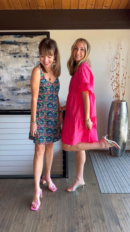 Found the cutest summer dresses at @mollybracken_official ! Summer party anyone??💗😄 Krista’s mini printed dress and my tiered v-neck dress are both special enough for a dressy occasion or a wedding but can also be worn casually! Love that they’re super affordable too! Krista is wearing a small and I’m wearing an XS  

#LTKFind #LTKwedding #LTKunder100