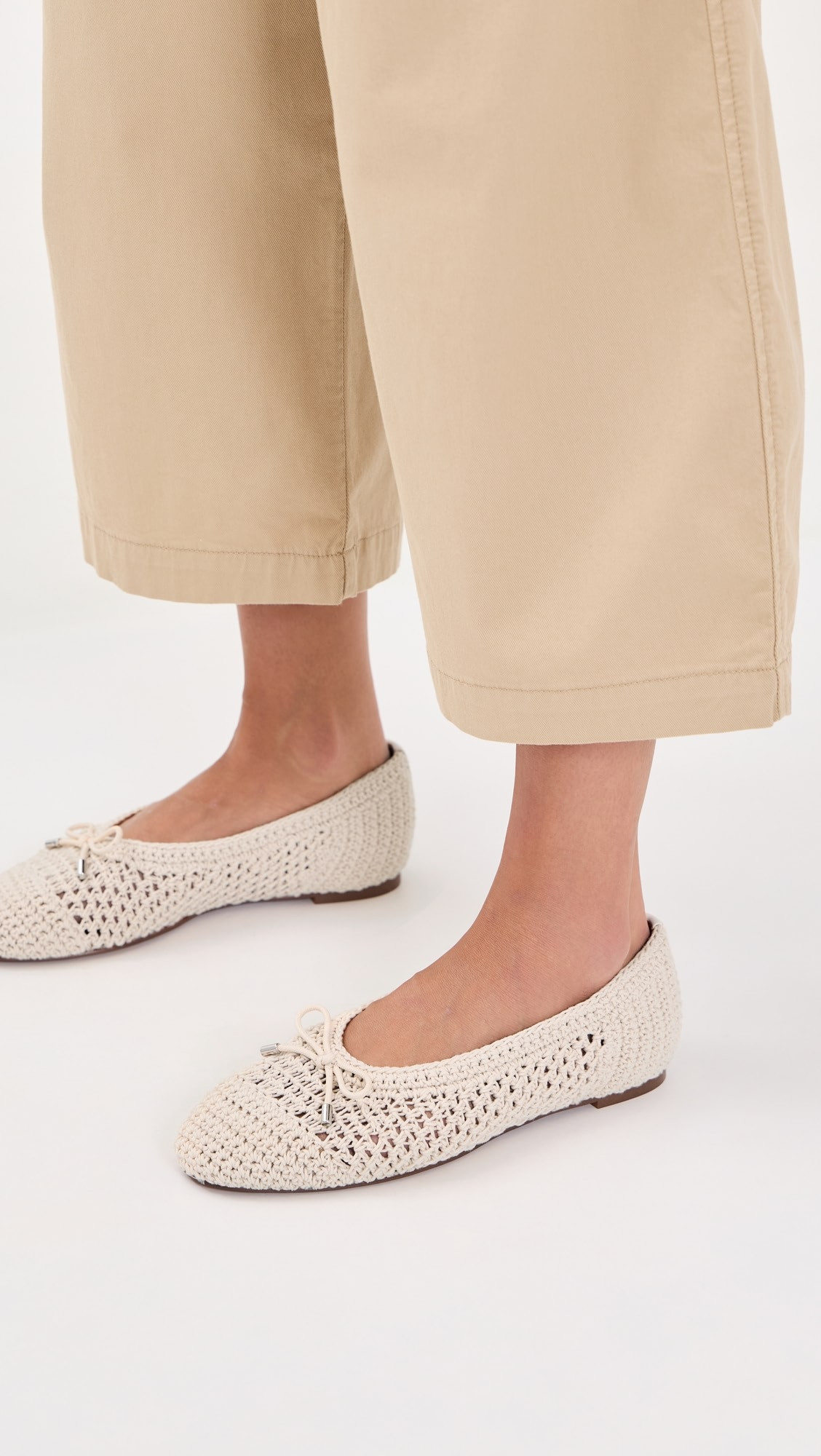 Hester Crochet Ballet Flats | Shopbop
