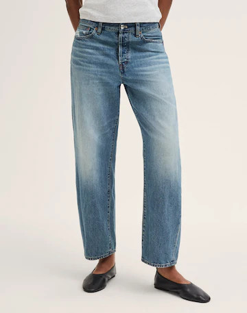 The Curvy Barrel-Leg Jean | Madewell