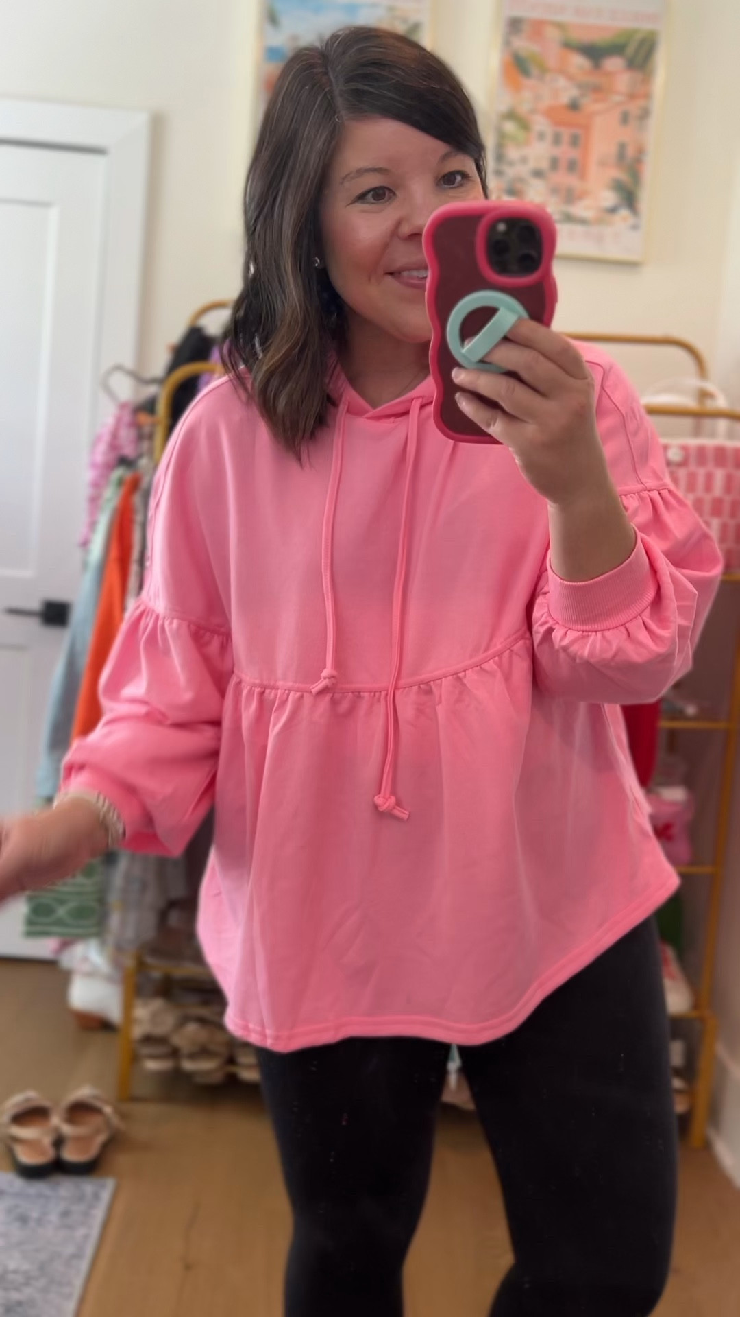 Size small sweatshirt
Size medium legging

#LTKSeasonal #LTKStyleTip #LTKFindsUnder50