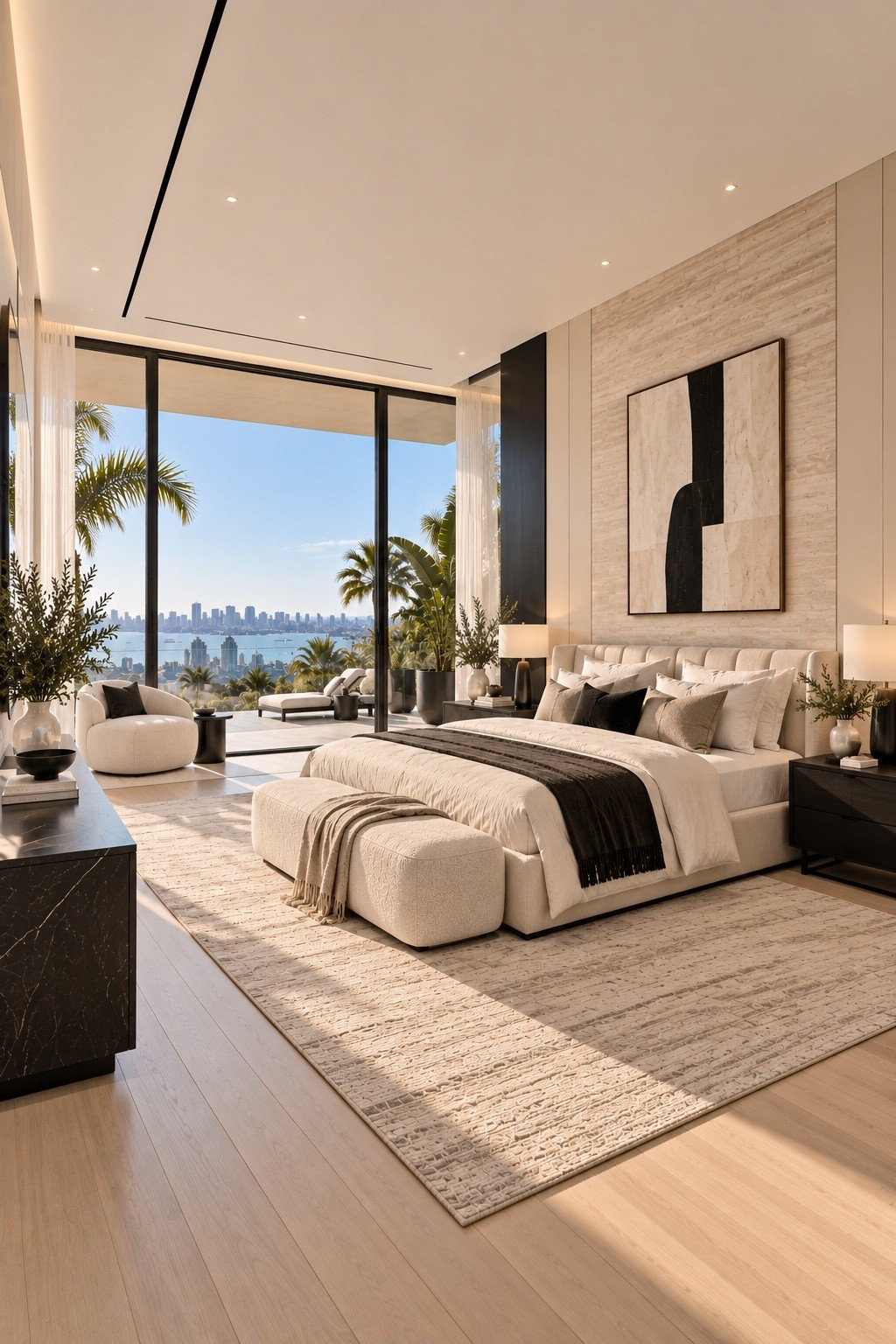 Shop This Room ✨ Shop the full look through my LTK — furniture, bedding, décor and similar finds are linked below. A dreamy luxury bedroom with warm neutral tones, floor-to-ceiling windows, soft layered textures and a clean California modern aesthetic. Save this bedroom inspiration for your next home refresh.

#LuxuryBedroom #BedroomIdeas #BedroomInspo #ModernBedroom #NeutralBedroom #CaliforniaModern #OrganicModern #WarmMinimalism #QuietLuxury #LuxuryInteriors #LuxuryHome #InteriorDesign #InteriorInspo #HomeInspo #HomeDecor #ModernLuxury #NeutralInteriors #DesignerInspired #BedroomDecor #DreamBedroom #CozyBedroom #InteriorTrends2026 #LTKHome #LTKFinds #ShopLTK #LTKStyleTip #HomeFinds #AmazonHome